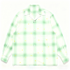 High-Quality 100% Cotton Shirt - Men's Breathable Casual Long-Sleeve Button-Up Daily Comfort Top