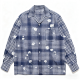 High-Quality Casual Men's Shirt - 100% Cotton Breathable Long-Sleeve Button-Up Daily Comfort Top
