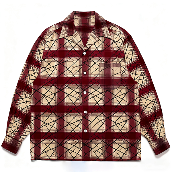 Men's 100% Cotton Button-Up Shirt - High-Quality Breathable Casual Long-Sleeve Comfort Daily Top